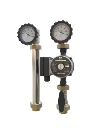 Насосная группа Proxytherm DK DN25 PRO, прямая, без смешения, без насоса