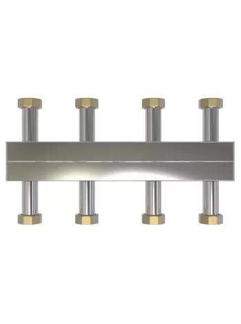 Распределительный коллектор Proxytherm GK20-2.1BP Compact, 3 контура, до 40 кВт, внутренняя резьба