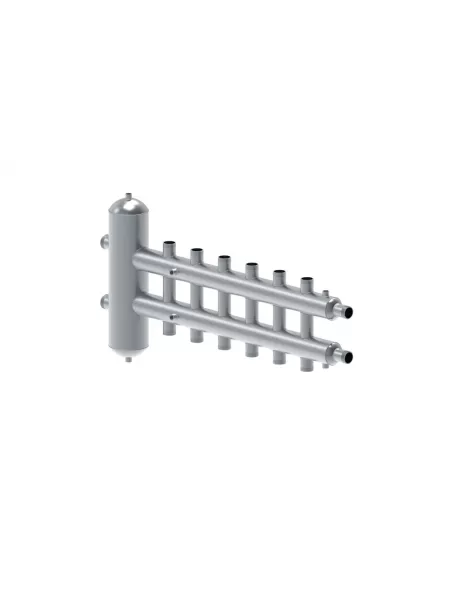 Коллектор с гидрострелкой Proxytherm GSK40-32(7)max, 7 контуров, до 200 кВт