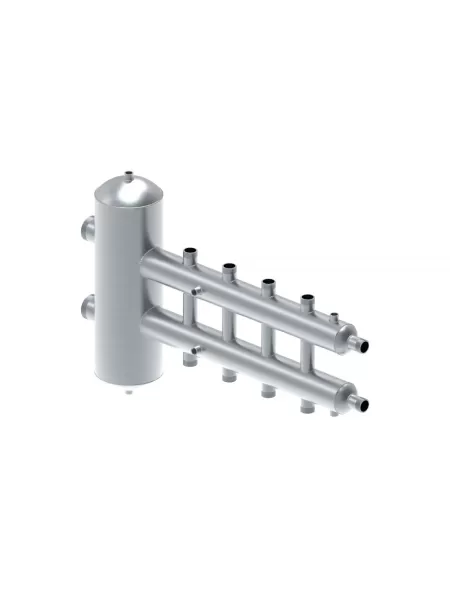 Коллектор с гидрострелкой Proxytherm GSK50-25(5)max, 5 контуров, до 250 кВт