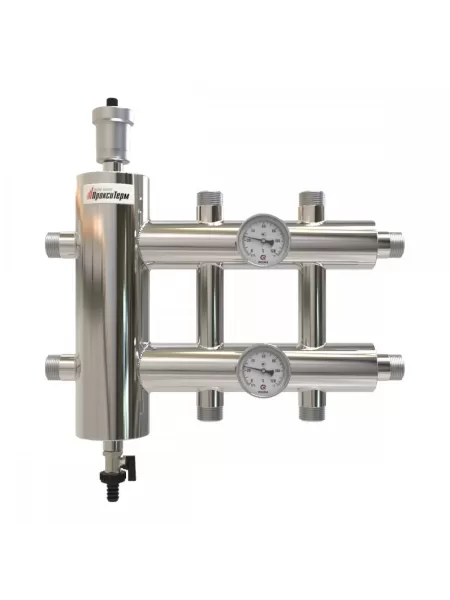 Коллектор с гидрострелкой Proxytherm GSK 25-3, 3 контура, до 60 кВт