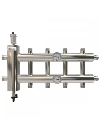 Коллектор с гидрострелкой Proxytherm GSK 25-5, 5 контуров, до 60 кВт