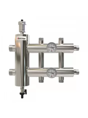 Коллектор с гидрострелкой Proxytherm GSK 32-3, 3 контура, до 85 кВт