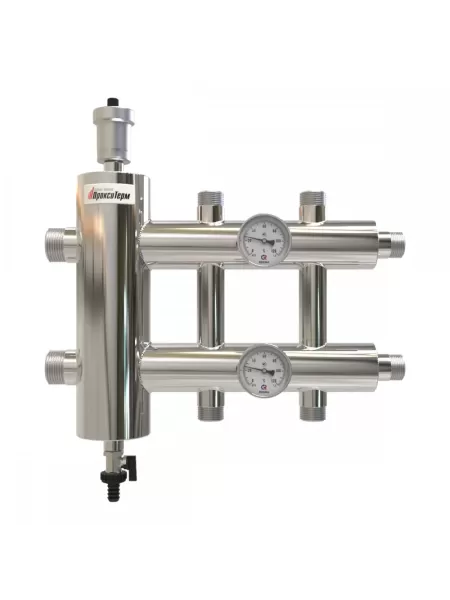 Коллектор с гидрострелкой Proxytherm GSK 32-3, 3 контура, до 85 кВт