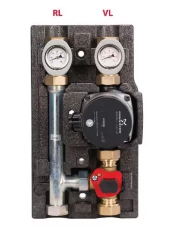 Насосная группа Proxytherm MK DN20 Compact, смесительная, с трёхходовым клапаном, без насоса