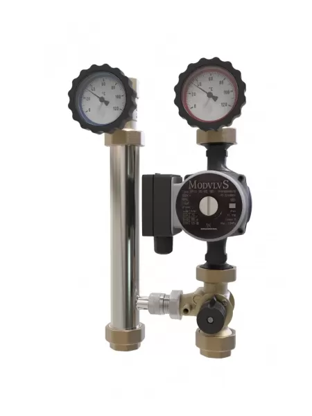Насосная группа Proxytherm MK DN25 PRO, смесительная, с трёхходовым клапаном, без насоса