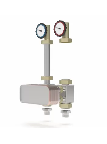 Насосная группа Proxytherm PK DN 25 PRO, с разделительным теплообменником, без насоса