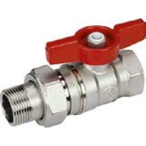 Кран шар.американкой 1/2 x3/4 с уплотн. сгоном хром R259X004 Кран шар.американкой 1/2 x3/4 с уплотн. сгоном хром R259X004