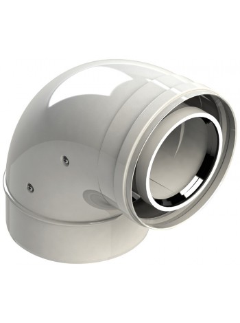 90 гр. колено коаксиальное d.100/150 мм CURVA 90 D100-150 MF PPS