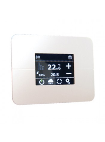 Комнатный хромотермостат Wi-Fi, с датчиком температуры и влажности 12 V