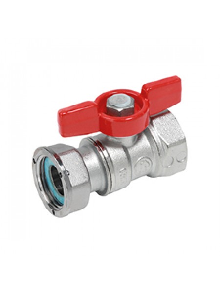 Кран шаровой с вн. резьбой для счетчиков 1 Кран шаровой с вн. резьбой для счетчиков 1