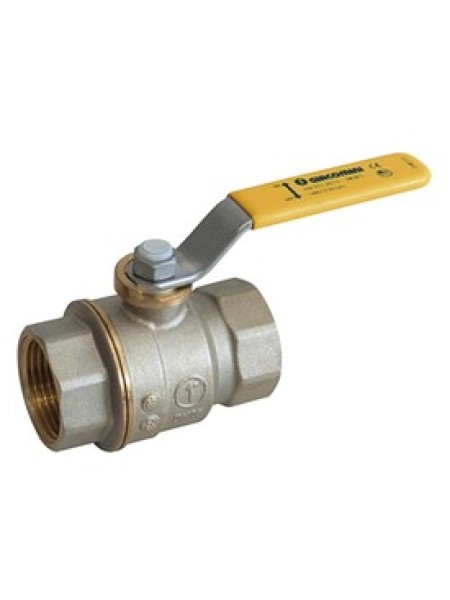 Кран шаровой с вн./вн. резьбой для газа 1/4"