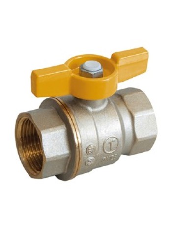 Кран шаровой с вн./вн. резьбой для газа 1/2"