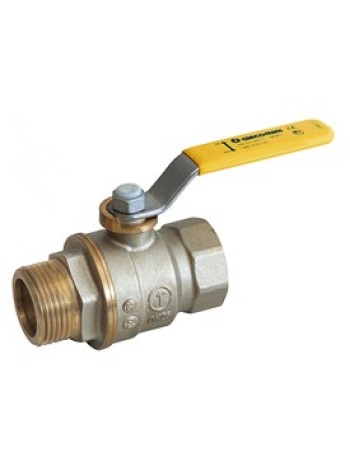 Кран шаровой с вн./нар. резьбой для газа 1 1/4"