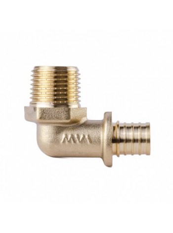 Угольник аксиальный с наружной резьбой MVI 16x1/2