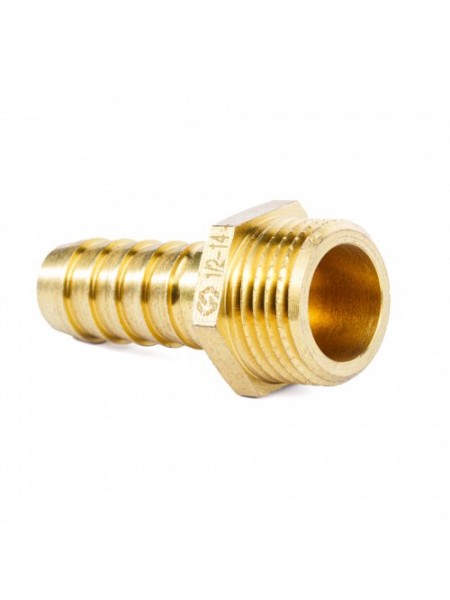Штуцер для шланга с наружной резьбой MVI 1/2x14 mm Штуцер для шланга с наружной резьбой MVI 1/2x14 mm
