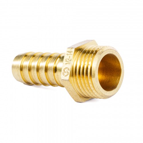 Штуцер для шланга с наружной резьбой MVI 1/2x14 mm Штуцер для шланга с наружной резьбой MVI 1/2x14 mm