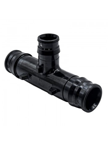 Тройник переходной радиальный PPSU 32x25x20, черный,RTP