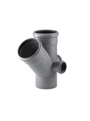 Крестовина двухплоскостная, правая/тыл ВК ПП 110/110/50/50х45, серый,РТП
