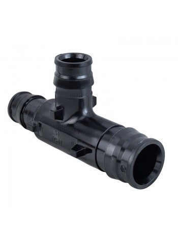 Тройник переходной радиальный PPSU 20x16x16, черный,RTP