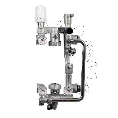 Насосно-смесительный узел MU-C ДУ25 SANEXT 6944