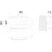 Фокстрот 32х2 320х600 Полотенцесушитель TERMINUS